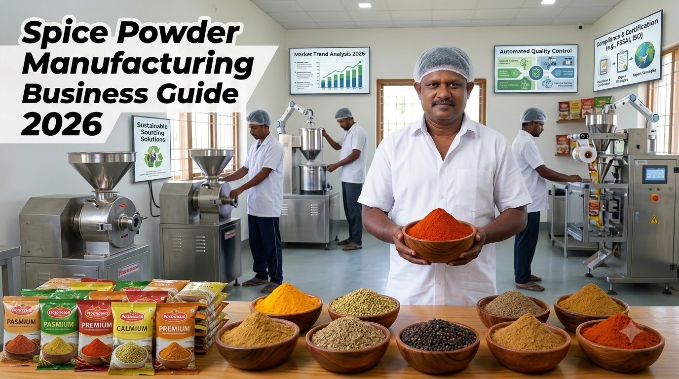 Spice Powder Manufacturing Business Guide 2026